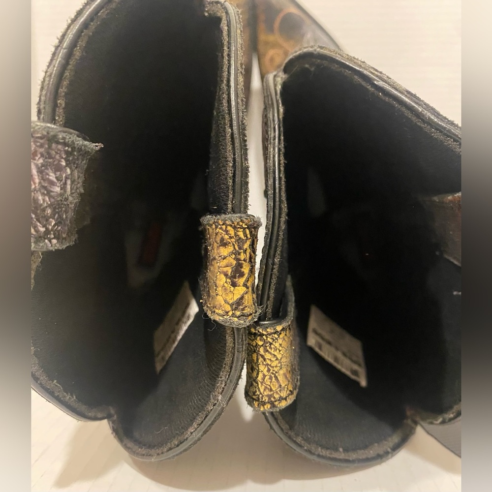 Crush by Durango 12” Rhinestone Embroidered Floral Western Cowboy Boots - Picture 9 of 11